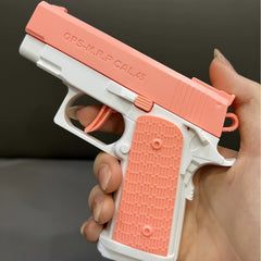 Gravity Turnip Gun Cub 1911 Mini 3D Gravity Smal Automatic Reloading Toy