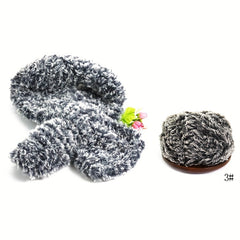 3pcs Soft Thick Mink Fur Faux Fur Eyelash Yarn 50g X 3