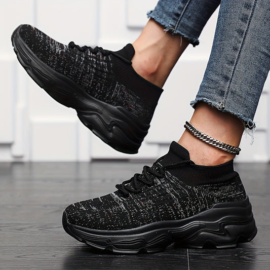 Comfortable Sole Mesh Running Shoes Lightweight Non Slip Outdoor Sport Shoes