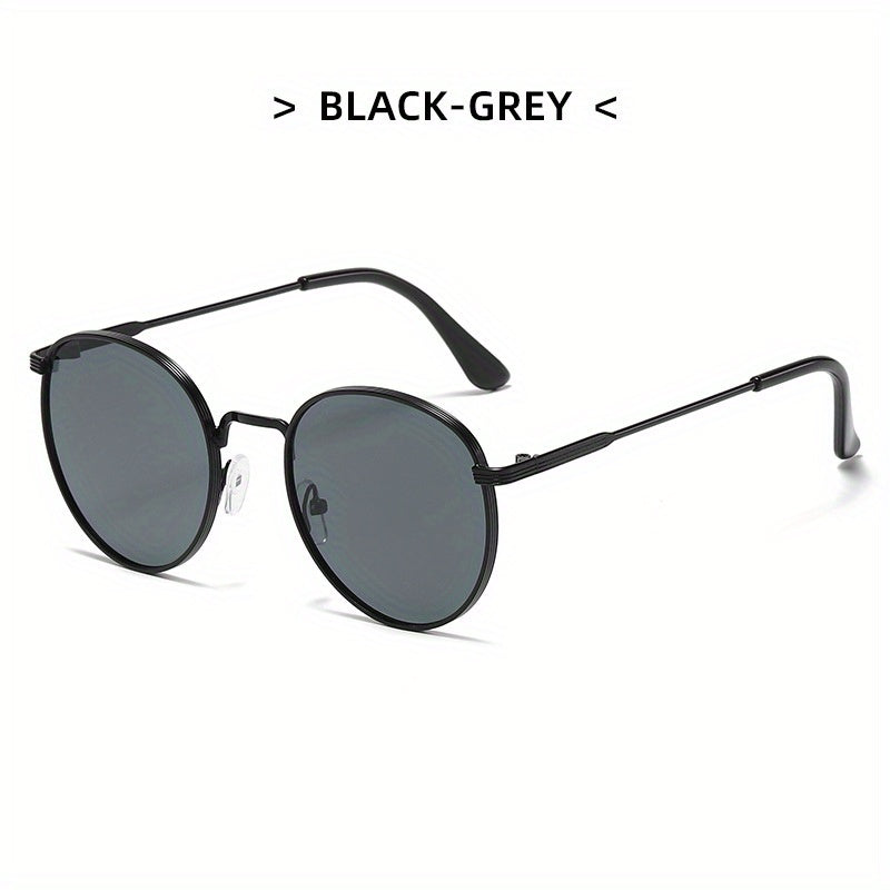 Vintage Mixed Round Metal Frame Sunglasses