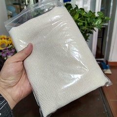 Polyester And Linen Cationic Woven Fabric DIY Background Window Display