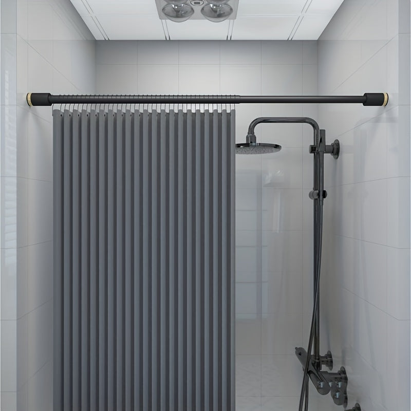 Telescopic Curtain Rod Multifunctional Shower Bathroom Accessories