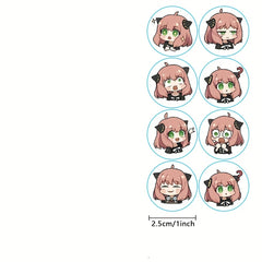 500pcs Anime Cartoon Stickers for Student Stationery Encouragement