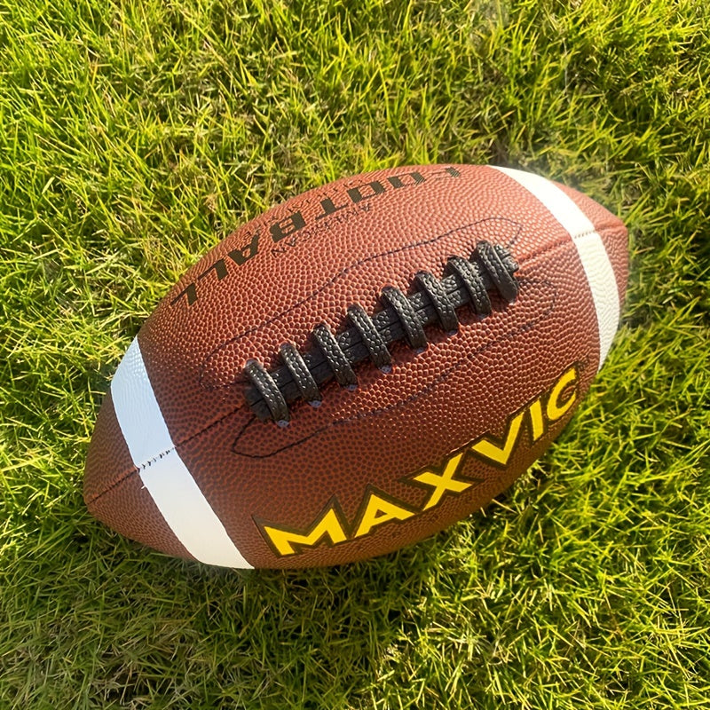 American Football Indoor/Outdoor Training Rugby with Pump
