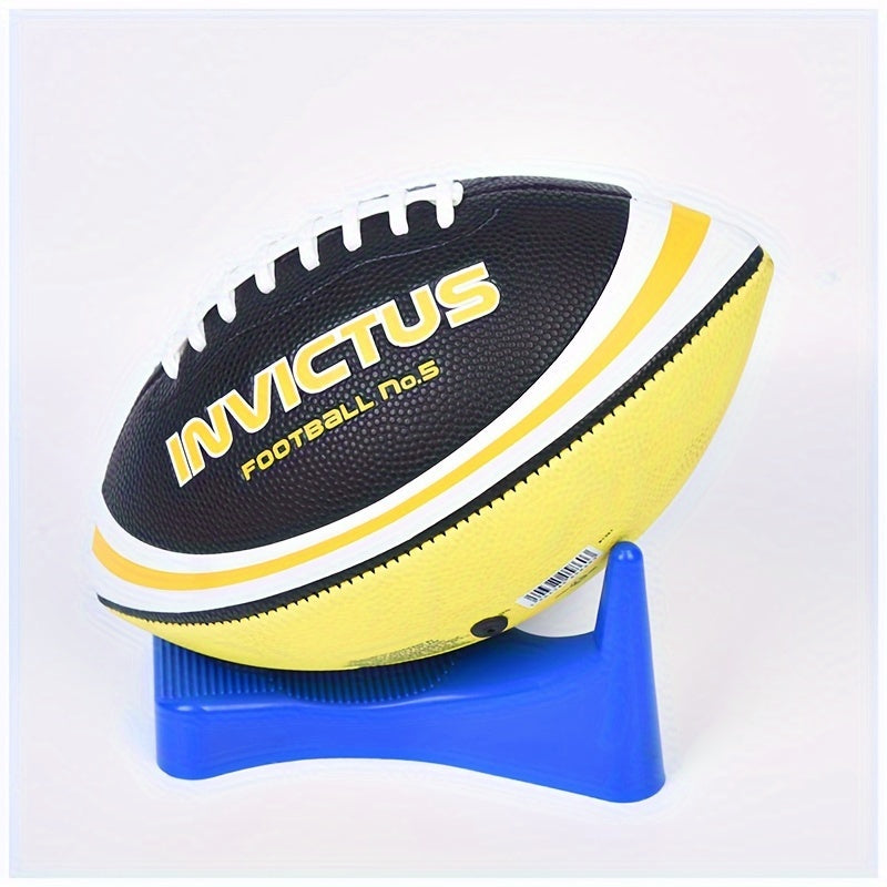 American Football Ball Holder Stand Display Rack Organizer