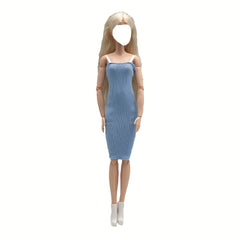 Doll Costume Party Dress 1/6 Doll Accessories Girl Gift No Doll