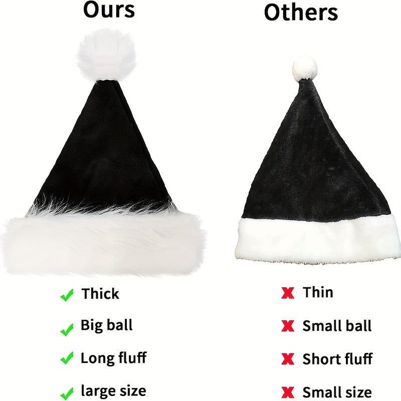 Green Santa Hat Adults Deluxe Green Xmas Christmas Hat
