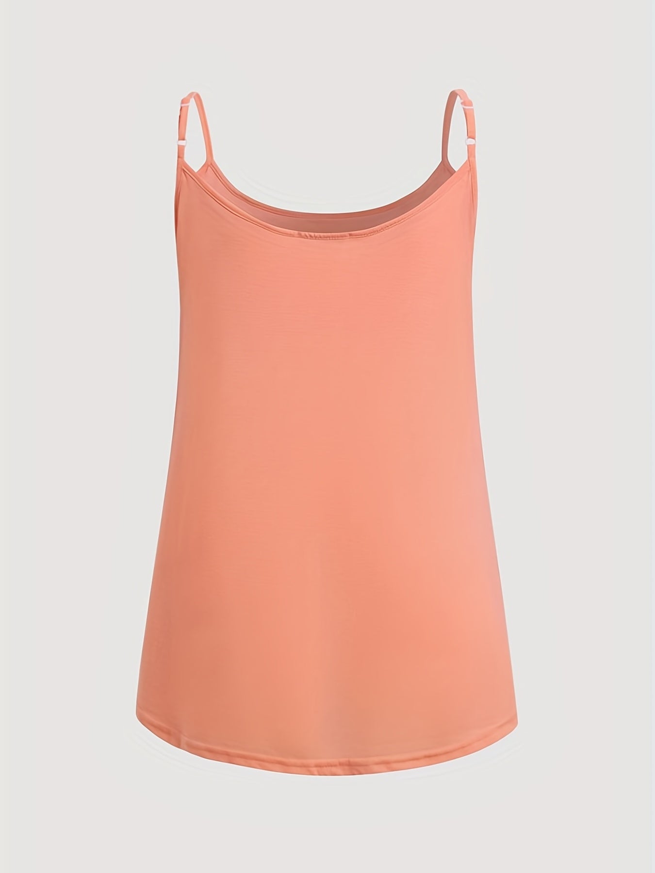 Solid Pleated Cami Top Crew Neck Summer Sleeveless Casual Top