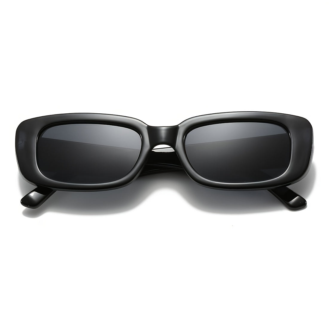 Classic Square Sunglasses Vintage Travel Small Rectangle Sun Glasses