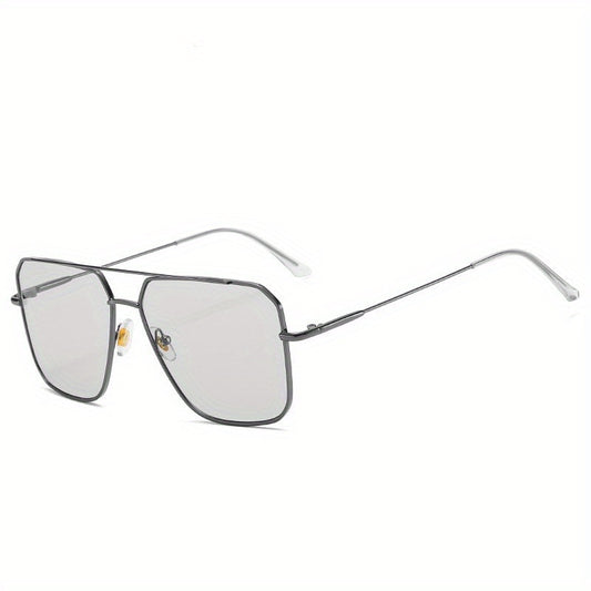 Men's Casual Sunglasses Anti Reflective Metal Glasses For Outdoor Activities