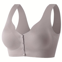 Front Buckle Wireless Bra Push Up Seamless Bra