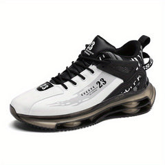 Men's Breathable Lace Up Sneakers Comfortable Air Cushion Shoes