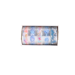 5pcs Transparent Decorative Stickers, DIY Crafts, Gift Wrapping, Scrapbooking
