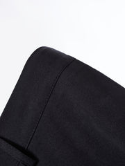 Women's Plus Solid Elastic High Rise Casual Pants
