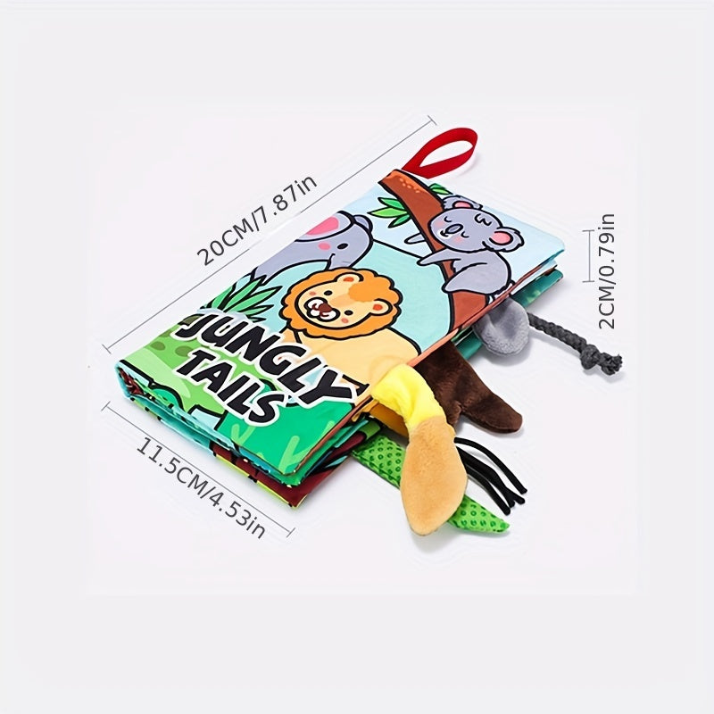 Washable Baby Cloth Book for Kids, BPA-Free, Biteable