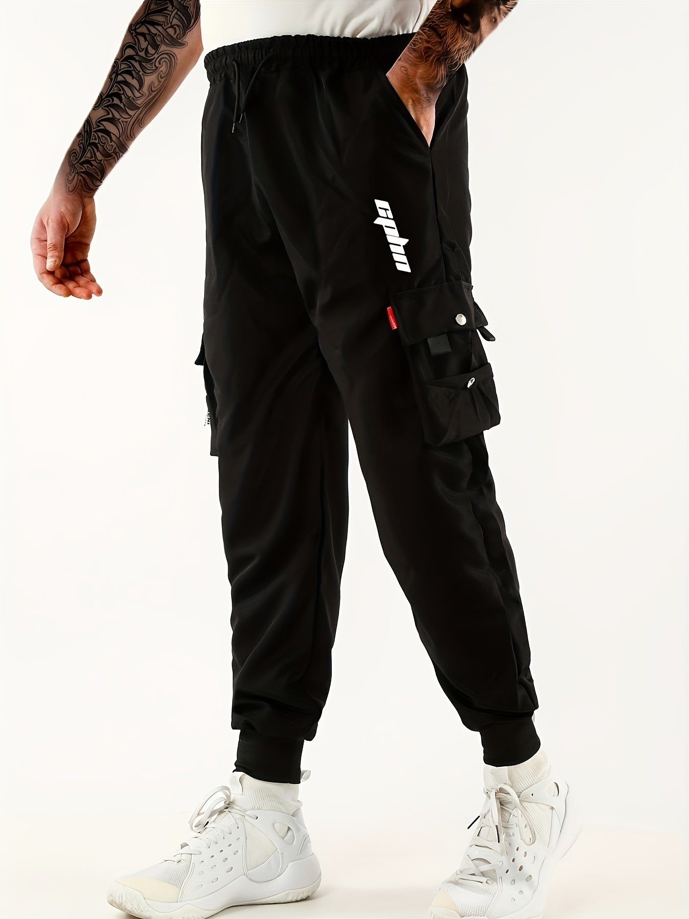 Cargo Work Pants Outdoor Loose Casual Solid Men's Pants