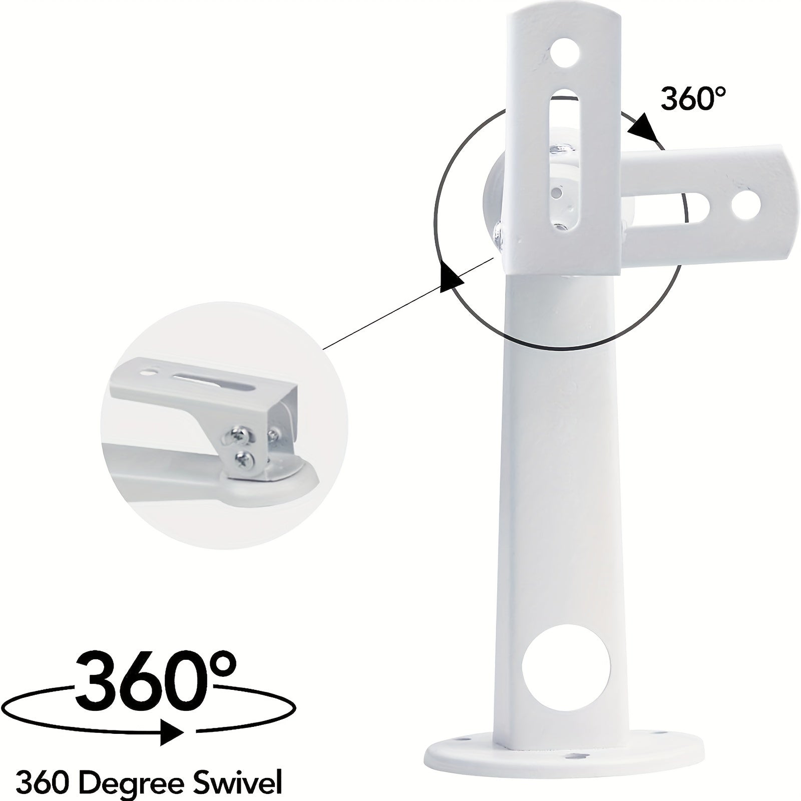 Metal Mini Projector Holder Wall Mounted Bracket, Load 4.99 KG