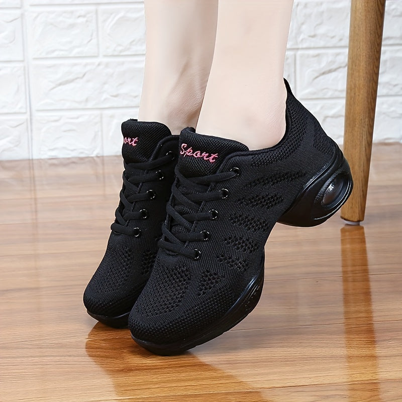 Women's Breathable Jazz Dance Shoes with Arch Support