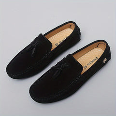 Men's Tassel Loafer Shoes Comfortable Non Slip Casual Shoes