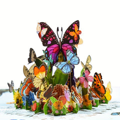 Flying Butterflies Pop Up Card for Mother's Graduation