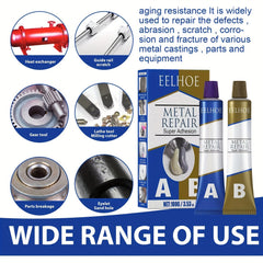 100g Magic Repair Glue AB Metal Cast Iron Repairing Adhesive
