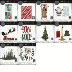 1pc Christmas Metal Cutting Dies Stencils Christmas Tree Letter Sleigh Scrapbook