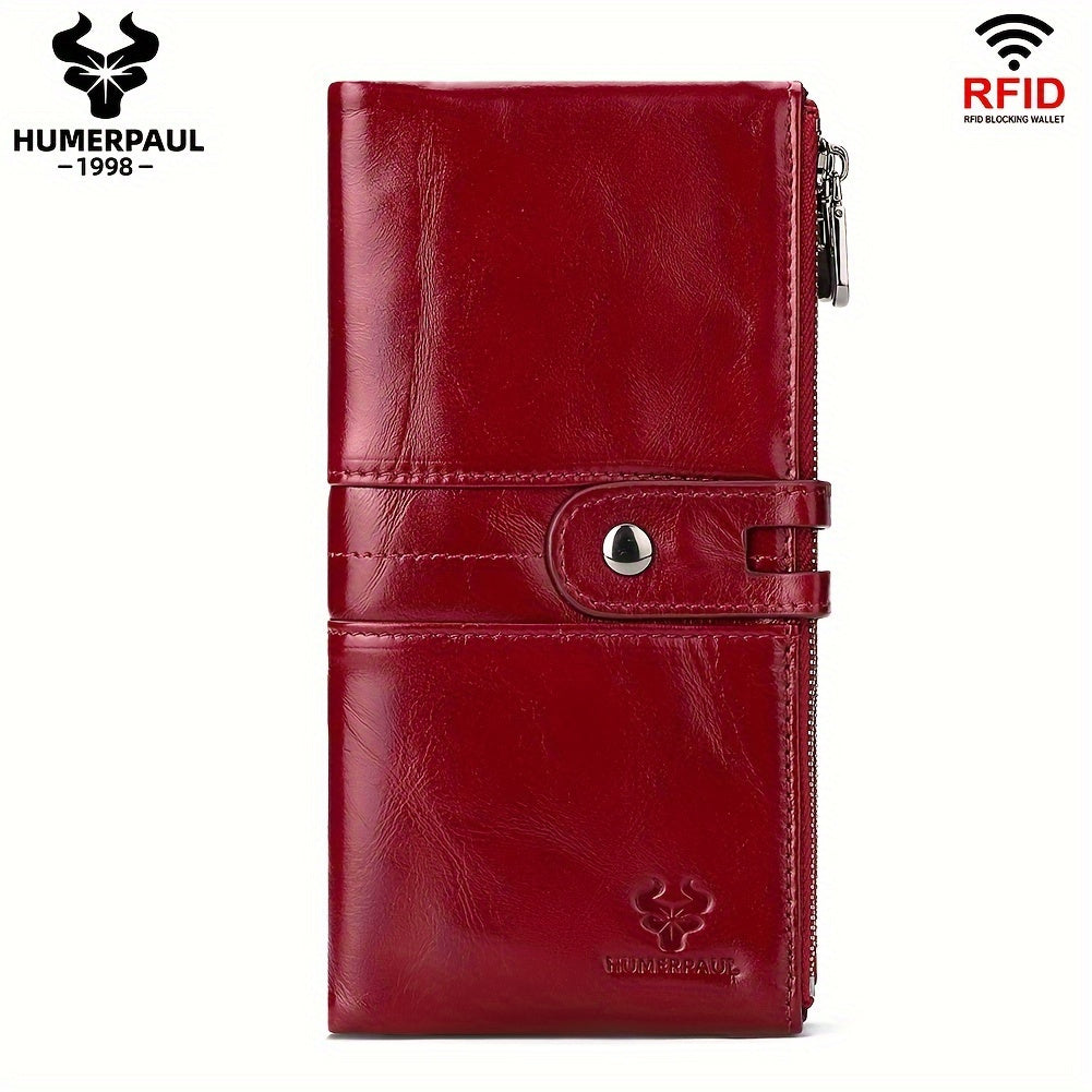 Guangzhou Craftsmanship RFID Leather Women's Wallet