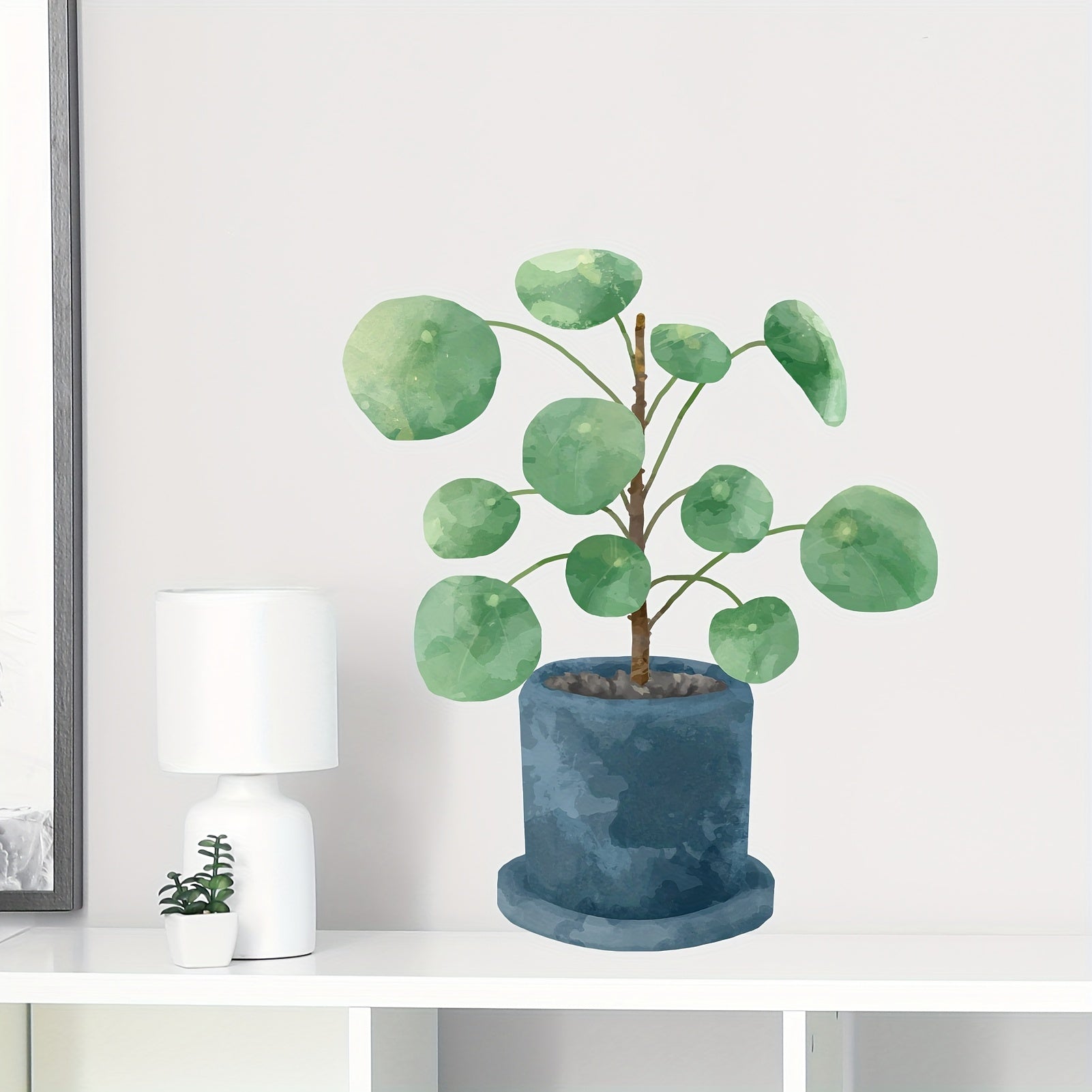 Green Leaves Wall Decal Peel And Stick Removable Sticker