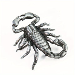 Scorpion King Belt Buckle Western Statement Leather Craft Accessory
