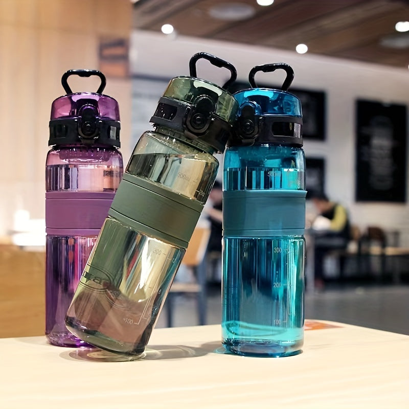 Large Capacity Sports Water Bottle with Scale Portable Space Cup