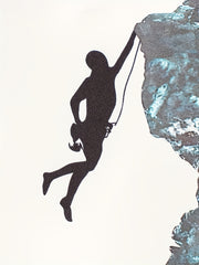 Boy's Climbing Print T-Shirt & Shorts Set for Summer
