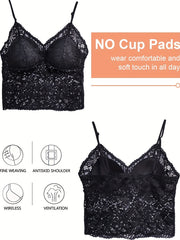 Lace Bralette Comfy & Stretch Bra Women's Lingerie