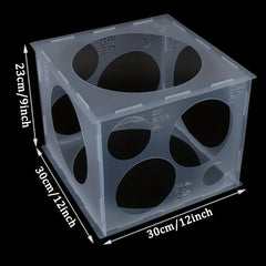 Balloon Sizer Measurement Box Transparent Balloon Accessories for Party Wedding
