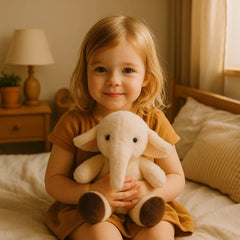 Soft Plush Elephant Toy Pendant for Holidays and Celebrations