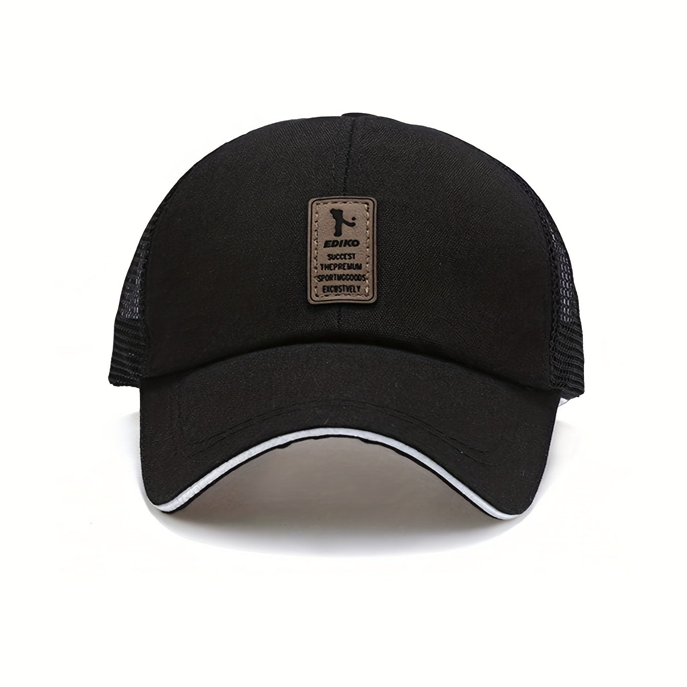 Men's Mesh Baseball Cap Sun Protection Outdoor Fishing Peaked Trucker Hat