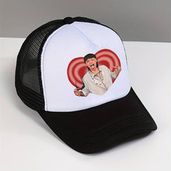 Fashionable Printed Screen Breathable Baseball Cap For Men Women