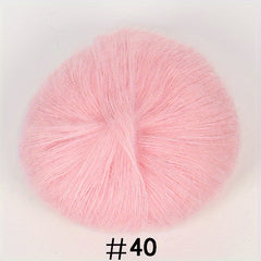 Soft Mohair Yarn for DIY Crocheting and Knitting