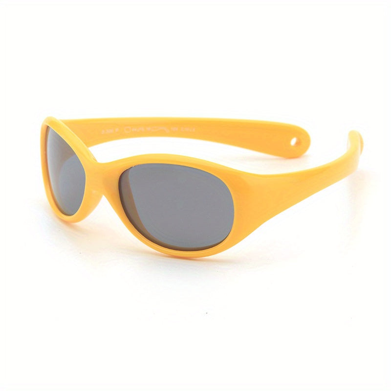 Girls' Polarized Sunglasses Silicone Sunshade Glasses