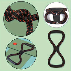 Yoga Stretching Rope Fabric Fitness Resistance Tension Rope