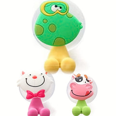 Cartoon Animal Family Toothbrush Holder with Strong Sucker
