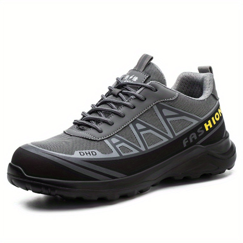 Men's Puncture Proof Steel Toe Work Safety Shoes
