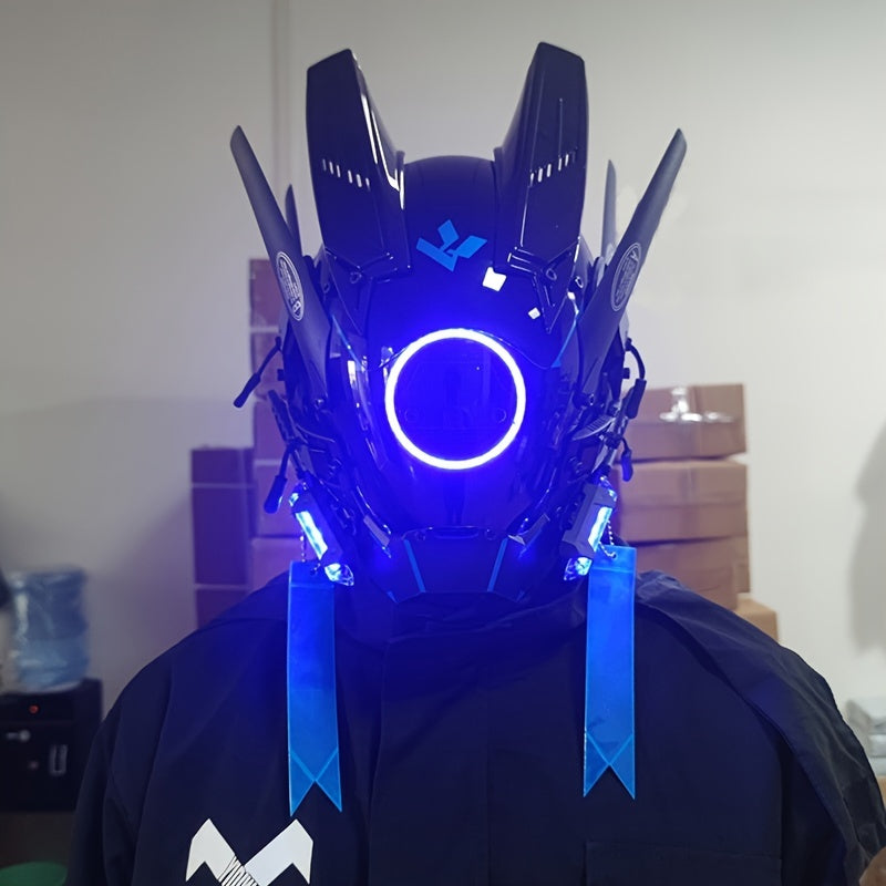 Punk Luminous Masks Halloween Party Decorative Masks