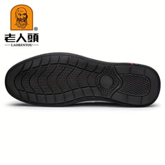 Men's No Tie Slip On Loafers Walking Shoes - Assorted Colors