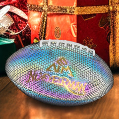 Colorful Honeycomb Reflective Ball for Rugby Training
