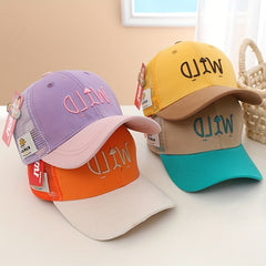Unisex Adjustable Casual Baseball Cap with WILD Embroidery