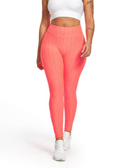 Honeycomb Workout Leggings High Waisted Yoga Pants