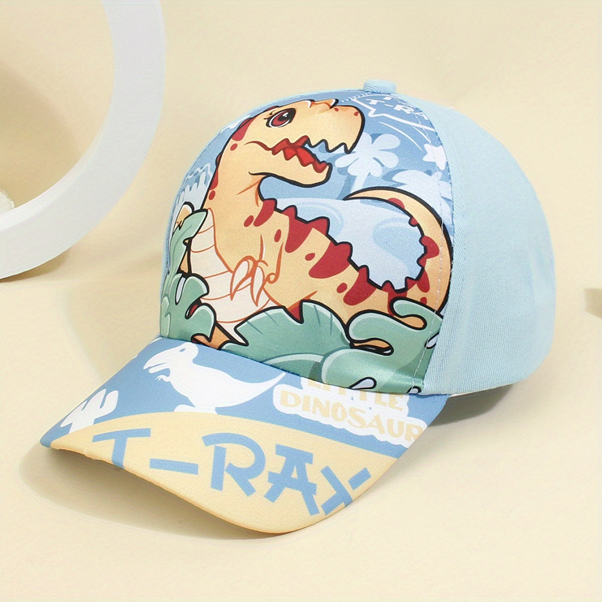 Kids Dinosaur Sports Baseball Cap Toddler Sunshade Cap Boys Girls