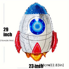 Space Astronaut Rocket Party Decoration Set