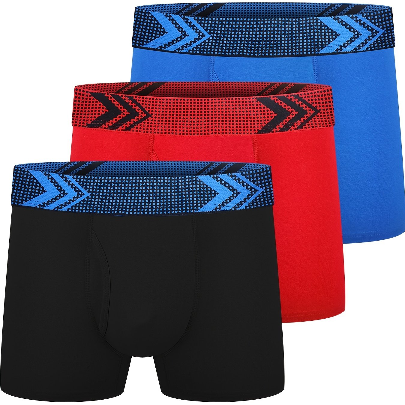 3pcs Boy Cotton Boxer Briefs Underwear Kids Clothes
