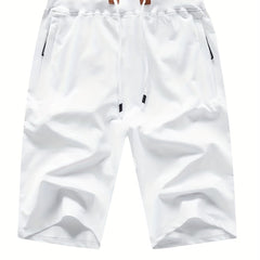 Men's Lightweight Drawstring Beach Shorts